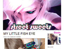 Tablet Screenshot of mystreetsweets.com